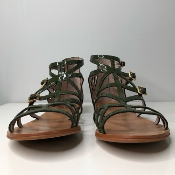 Vince  Camuto Green Vo-Silla Gladiator Sandals Size 6 - Picture 5 of 8